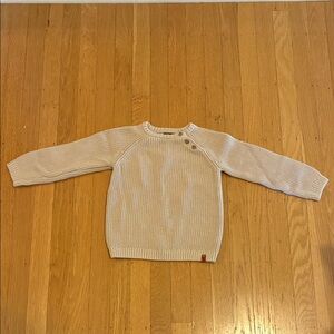 Cream Toddler Sweater